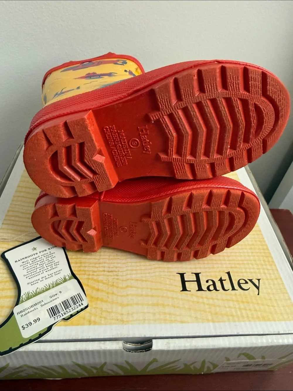Rain Boots - Hatley -  Yellow Submarine